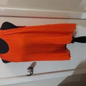 💜5/$25💜New Zara long, flowey, double layer, sleeveless top.